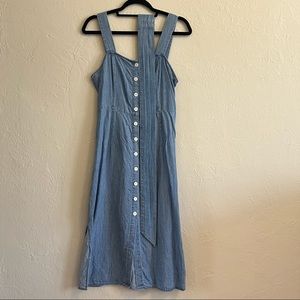 Rails tank dress denim chambray medium